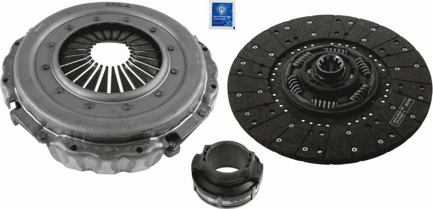 SACHS 3400 700 396 - Kit d'embrayage cwaw.fr