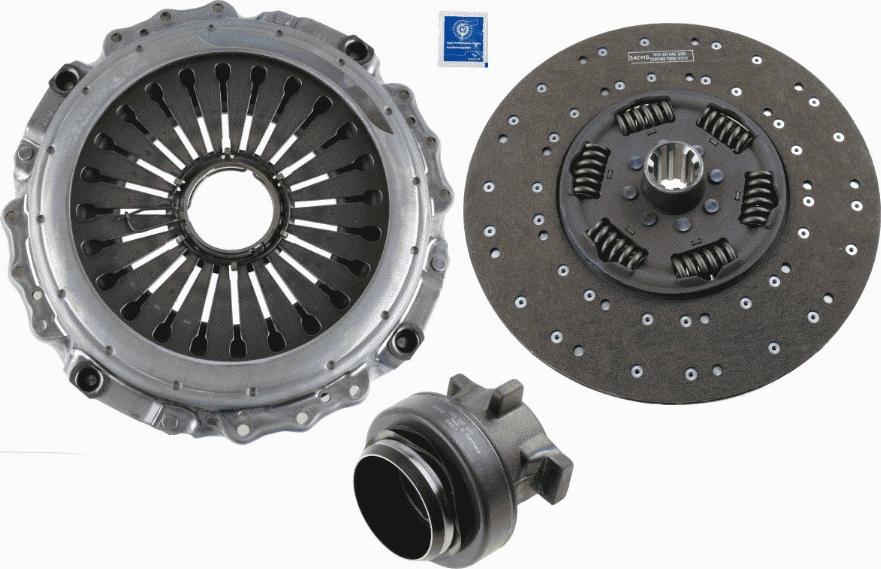 SACHS 3 400 700 368 - Kit d'embrayage cwaw.fr