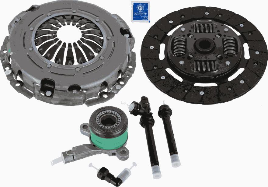 SACHS 3000 990 445 - Kit d'embrayage cwaw.fr