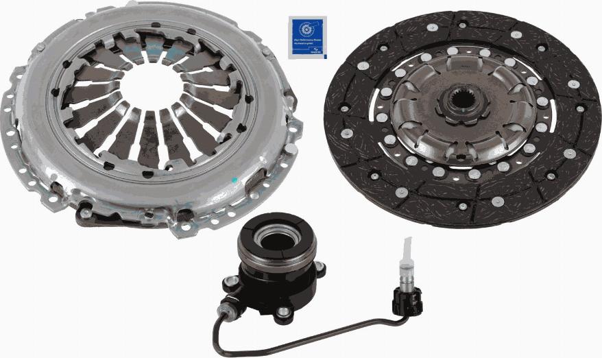 SACHS 3000 990 464 - Kit d'embrayage cwaw.fr