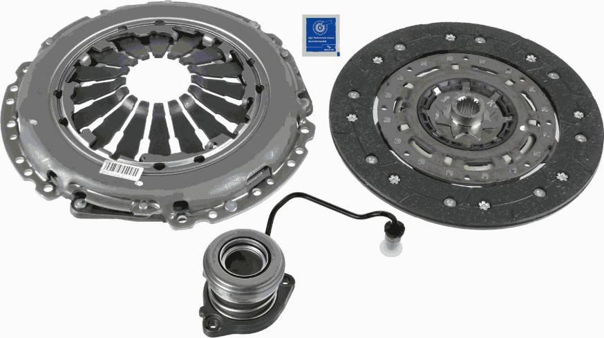 SACHS 3000 990 465 - Kit d'embrayage cwaw.fr