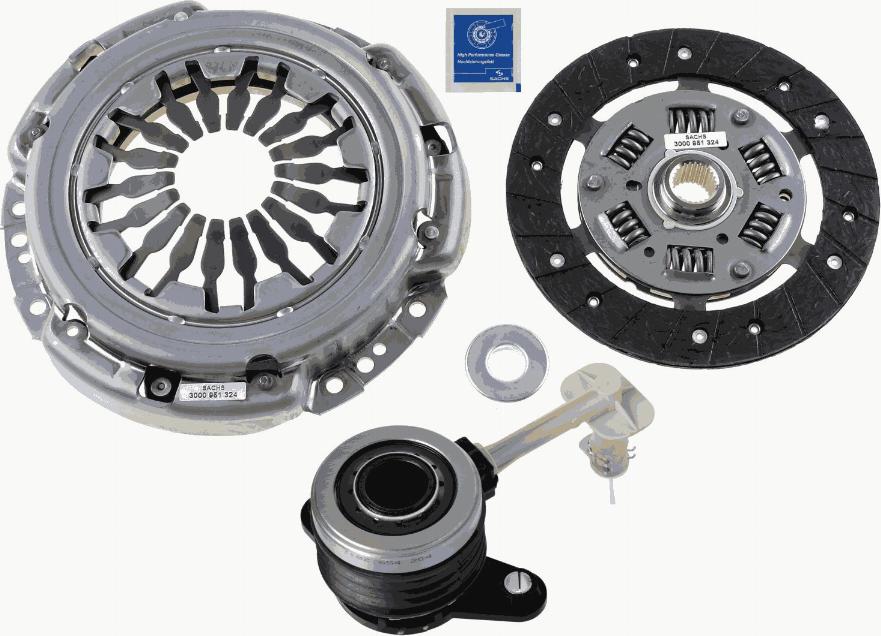 SACHS 3000 990 403 - Kit d'embrayage cwaw.fr