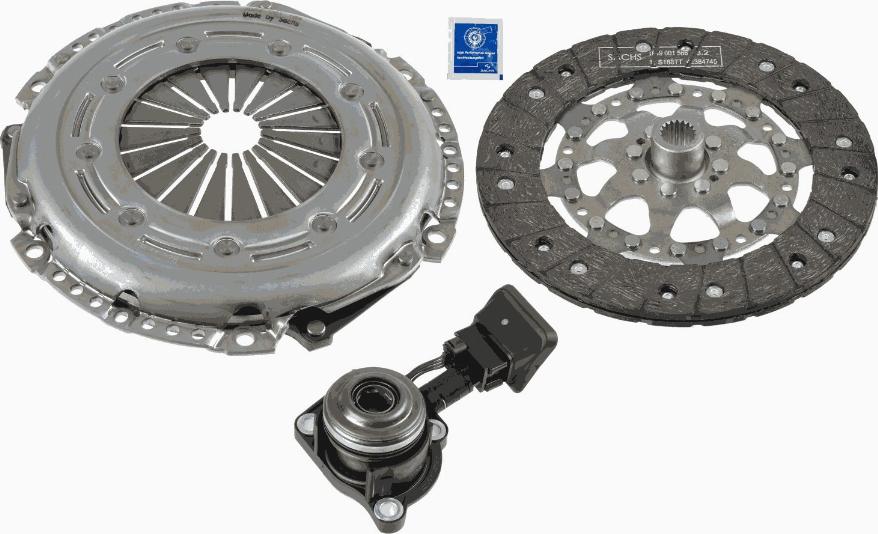 SACHS 3000 990 549 - Kit d'embrayage cwaw.fr