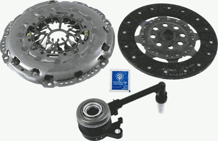 SACHS 3000 990 513 - Kit d'embrayage cwaw.fr