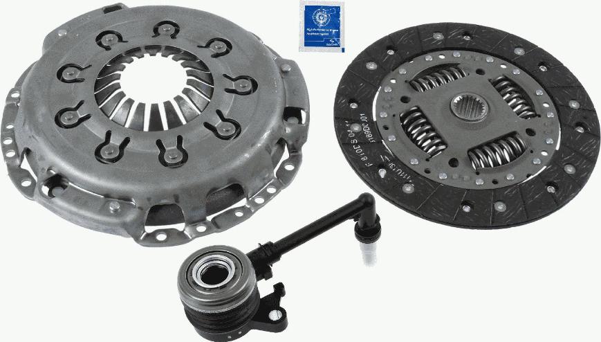 SACHS 3000 990 532 - Kit d'embrayage cwaw.fr