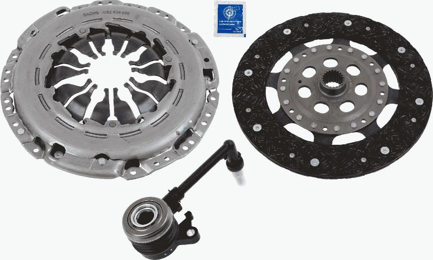 SACHS 3000 990 571 - Kit d'embrayage cwaw.fr