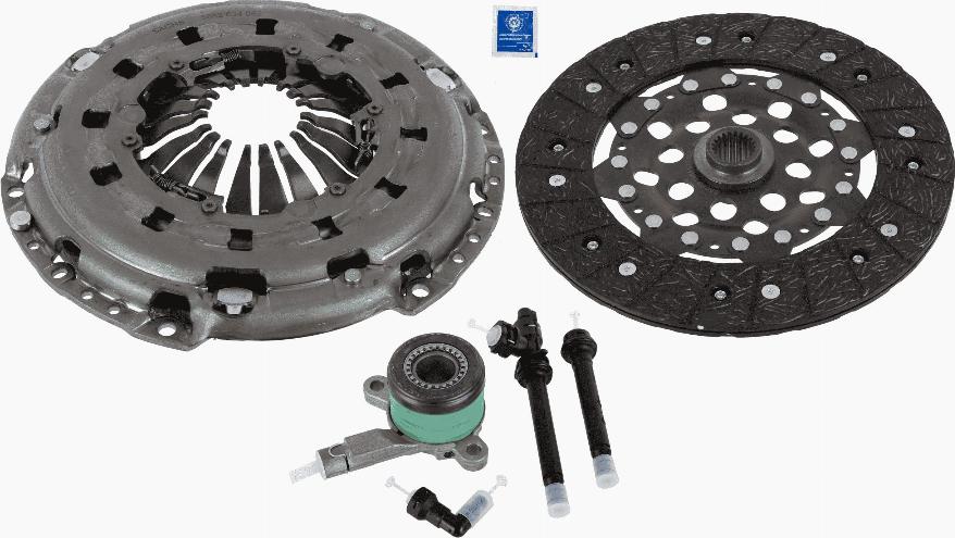 SACHS 3000 990 615 - Kit d'embrayage cwaw.fr