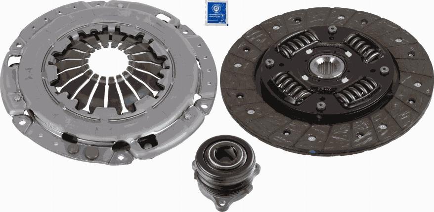 SACHS 3000 990 090 - Kit d'embrayage cwaw.fr