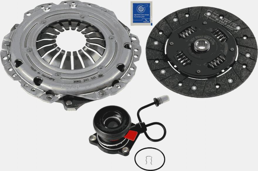 SACHS 3000 990 098 - Kit d'embrayage cwaw.fr