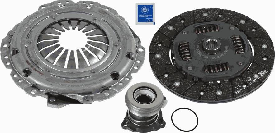 SACHS 3000 990 013 - Kit d'embrayage cwaw.fr