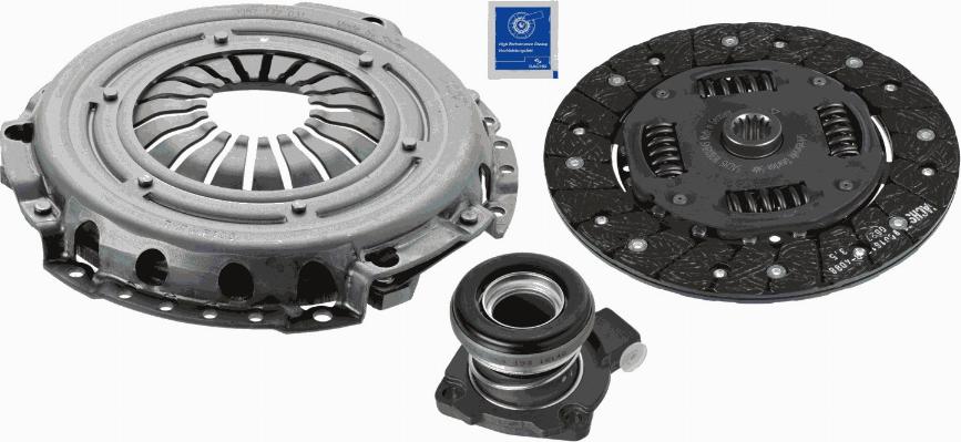 SACHS 3000 990 017 - Kit d'embrayage cwaw.fr