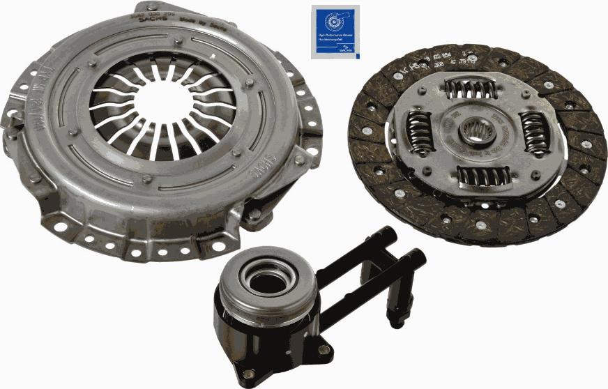 SACHS 3000 990 085 - Kit d'embrayage cwaw.fr