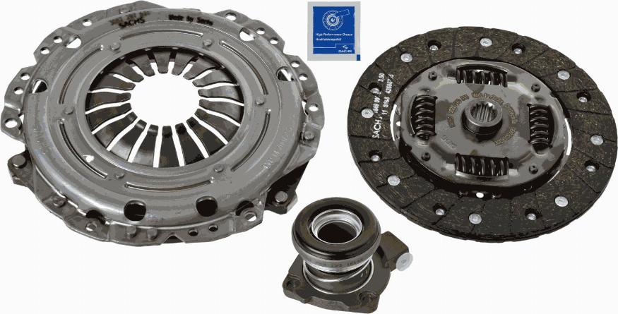 SACHS 3000 990 027 - Kit d'embrayage cwaw.fr