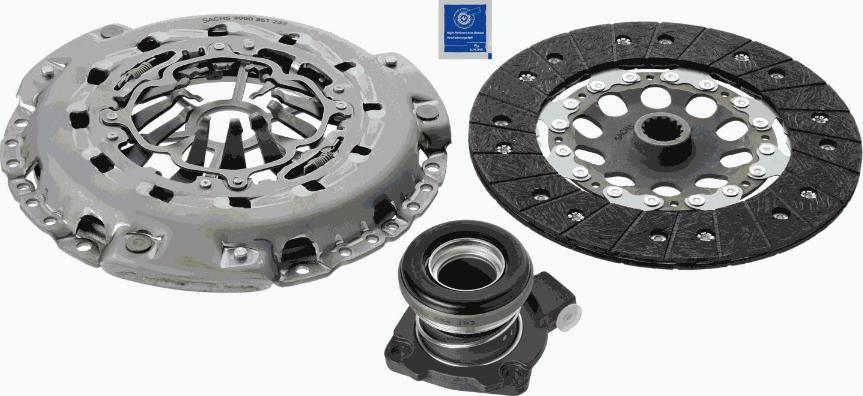 SACHS 3 000 990 074 - Kit d'embrayage cwaw.fr