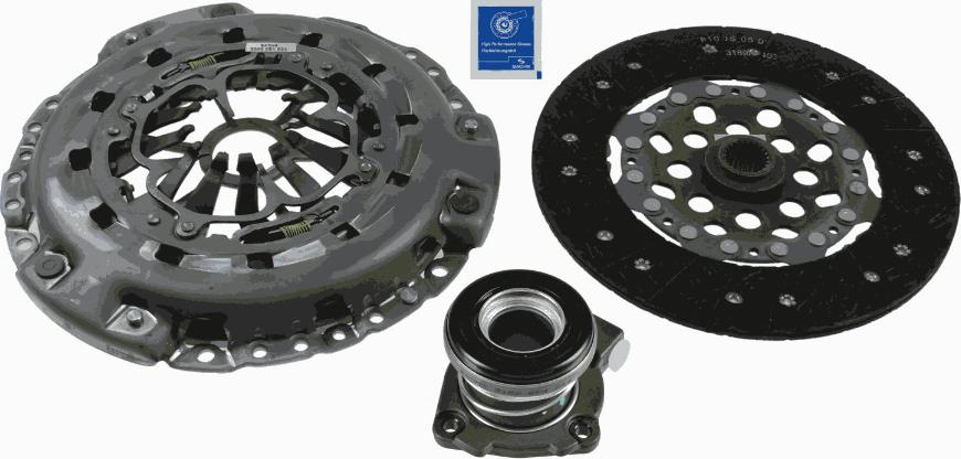 SACHS 3000 990 194 - Kit d'embrayage cwaw.fr