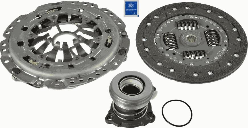 SACHS 3000 990 141 - Kit d'embrayage cwaw.fr