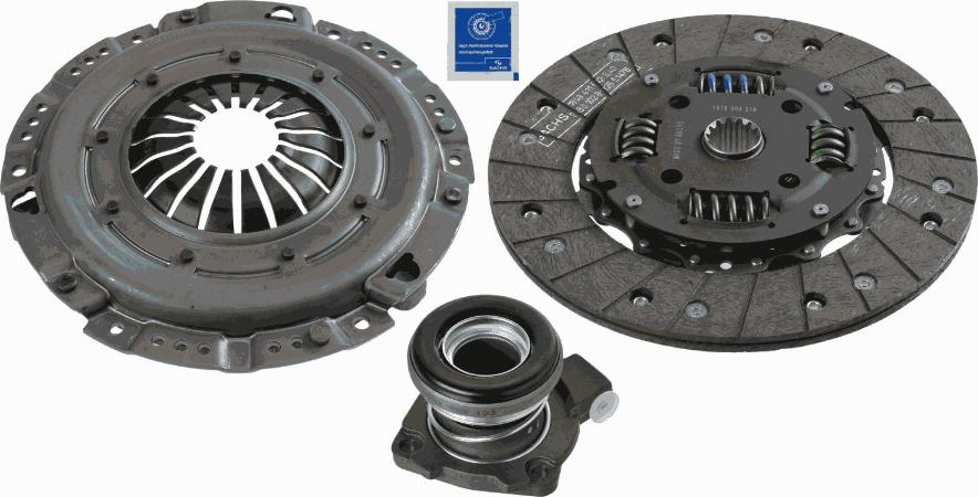 SACHS 3000 990 148 - Kit d'embrayage cwaw.fr