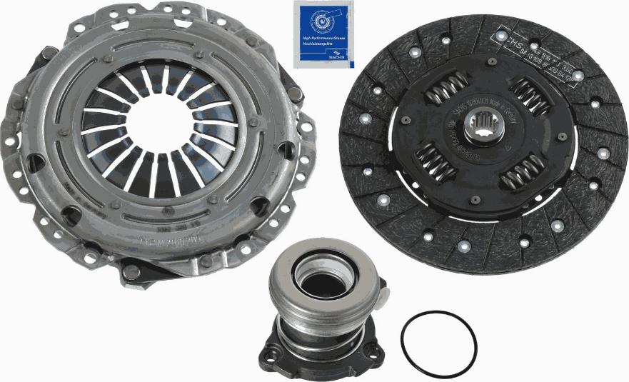 SACHS 3000 990 160 - Kit d'embrayage cwaw.fr