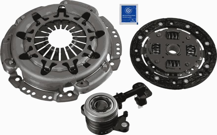 SACHS 3000 990 109 - Kit d'embrayage cwaw.fr