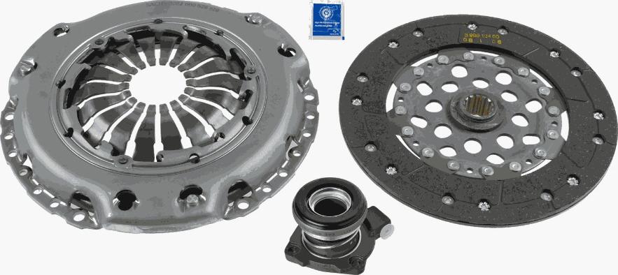 SACHS 3 000 990 107 - Kit d'embrayage cwaw.fr