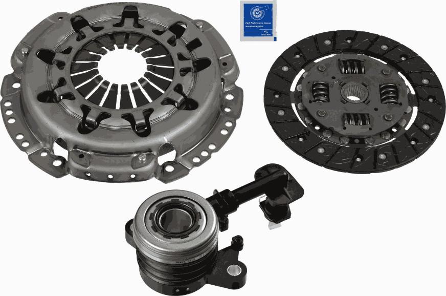 SACHS 3000 990 110 - Kit d'embrayage cwaw.fr