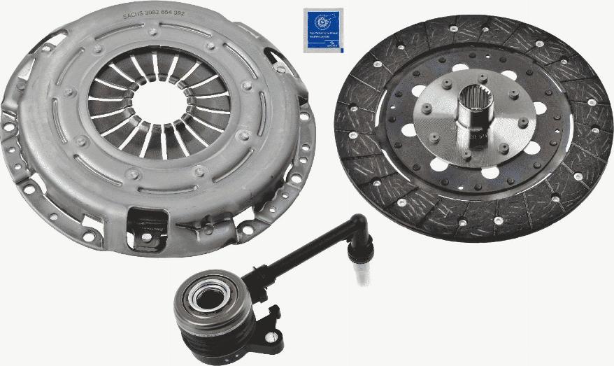 SACHS 3000 990 347 - Kit d'embrayage cwaw.fr