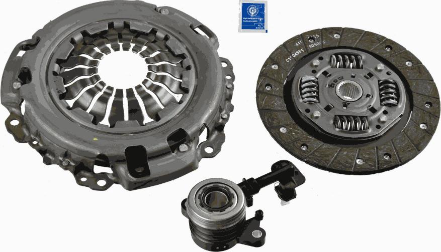 SACHS 3000 990 356 - Kit d'embrayage cwaw.fr