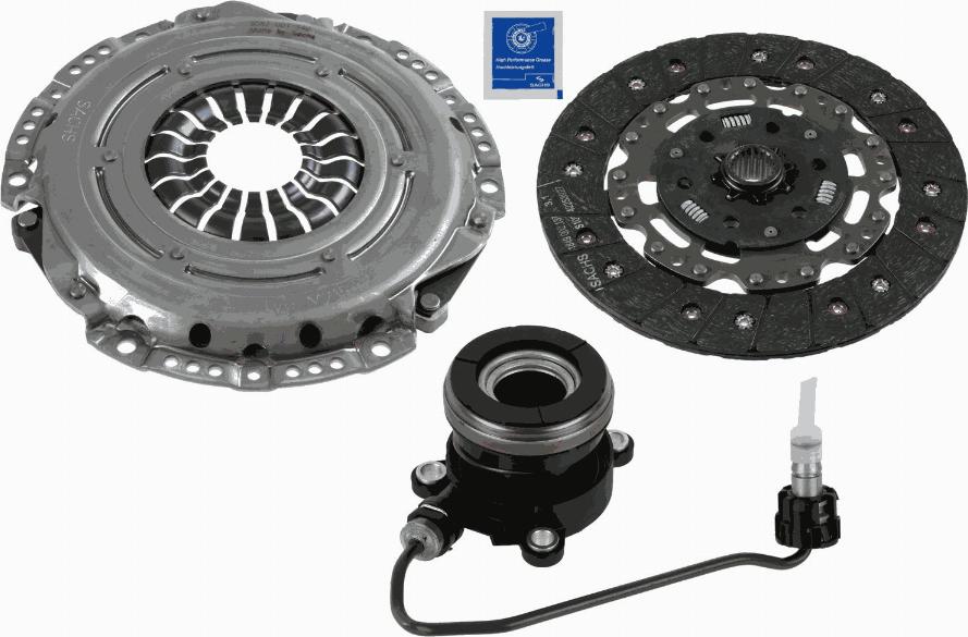 SACHS 3000 990 352 - Kit d'embrayage cwaw.fr