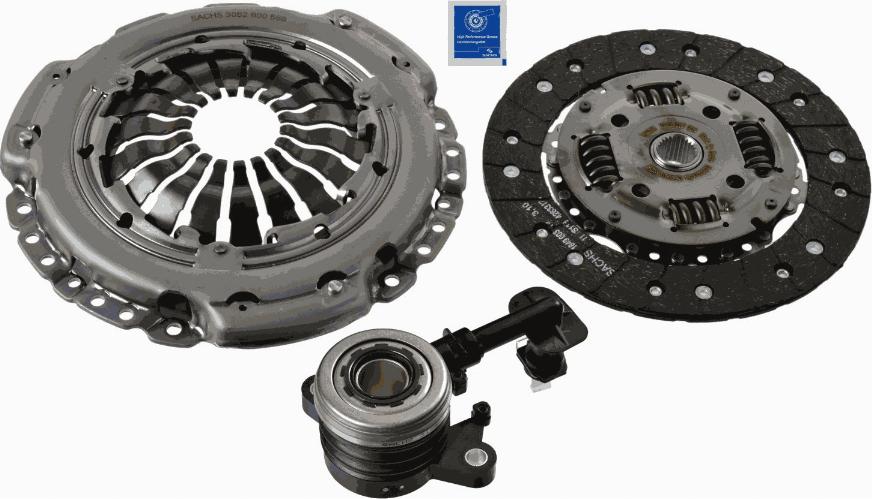 SACHS 3000 990 386 - Kit d'embrayage cwaw.fr