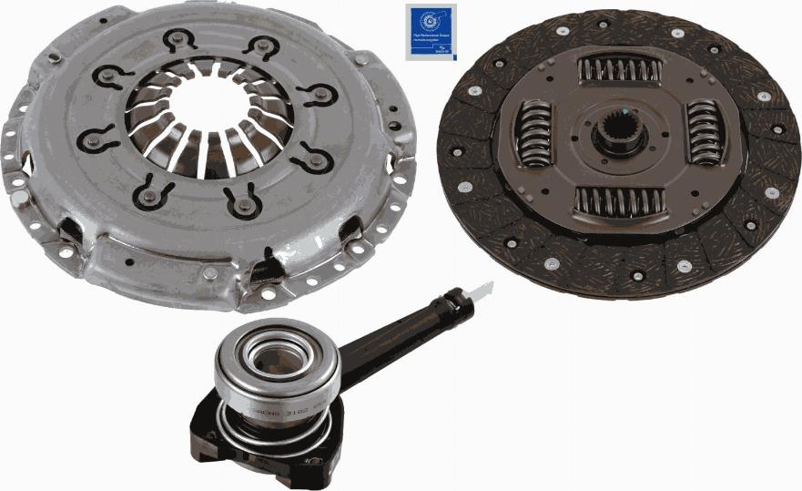 SACHS 3000 990 382 - Kit d'embrayage cwaw.fr