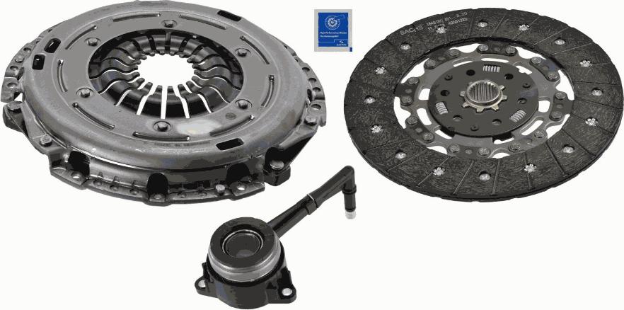 SACHS 3000 990 331 - Kit d'embrayage cwaw.fr