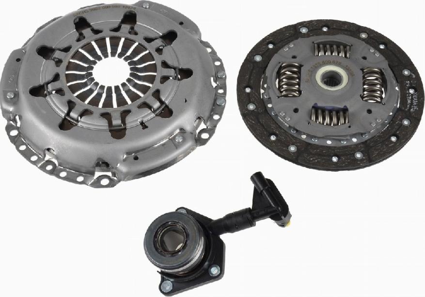 SACHS 3000 990 320 - Kit d'embrayage cwaw.fr