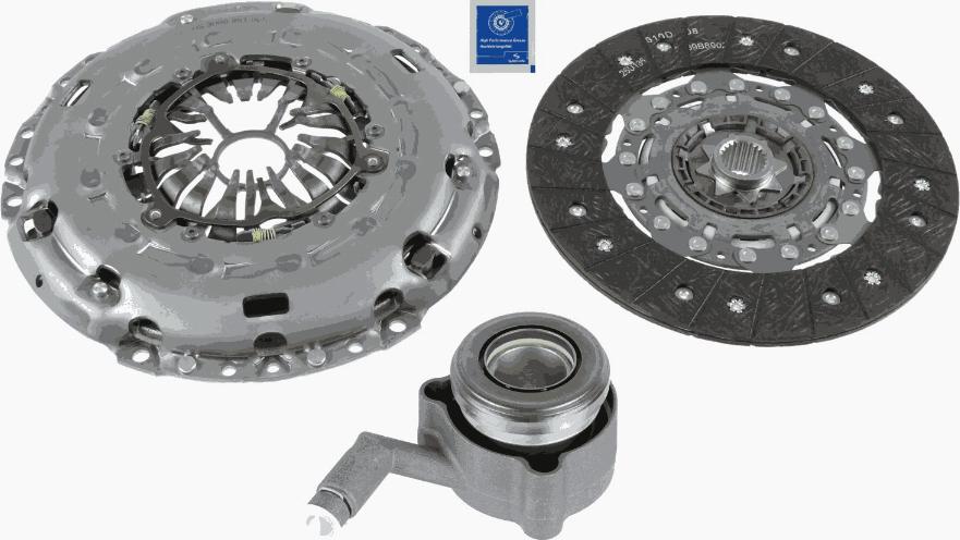 SACHS 3000990255 - Kit d'embrayage cwaw.fr