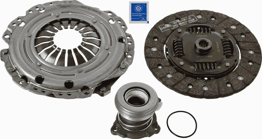 SACHS 3000 990 207 - Kit d'embrayage cwaw.fr