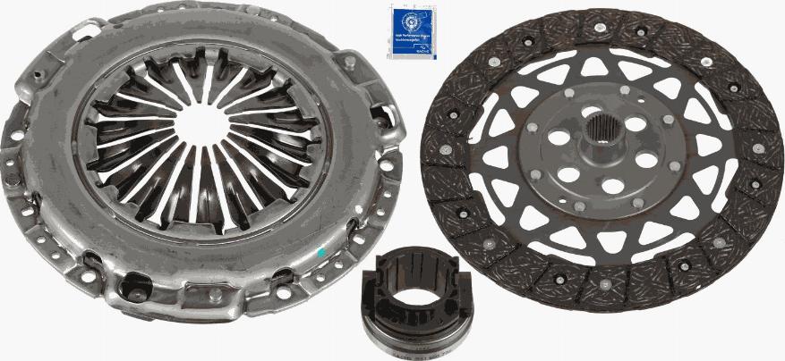 SACHS 3000 954 489 - Kit d'embrayage cwaw.fr