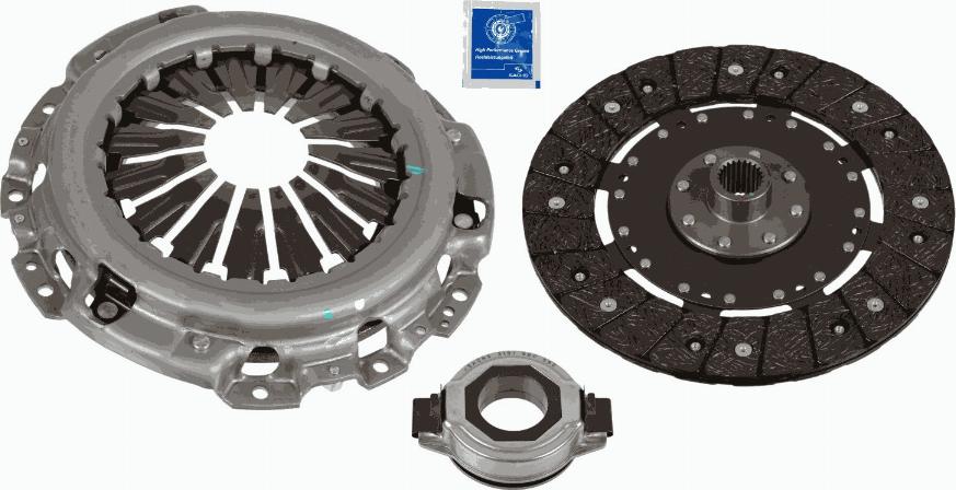 SACHS 3000 954 482 - Kit d'embrayage cwaw.fr