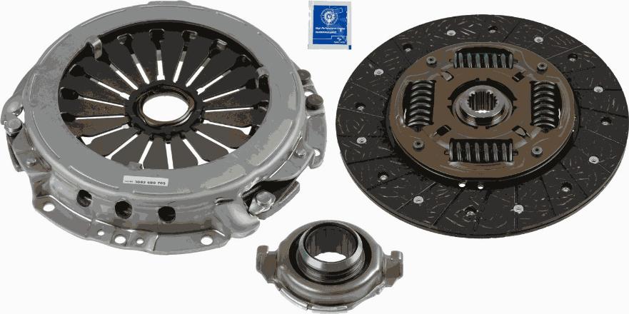 SACHS 3000 954 066 - Kit d'embrayage cwaw.fr