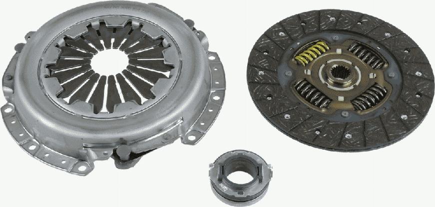 SACHS 3 000 954 232 - Kit d'embrayage cwaw.fr