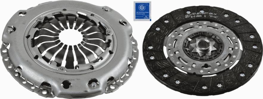 SACHS 3000 950 943 - Kit d'embrayage cwaw.fr