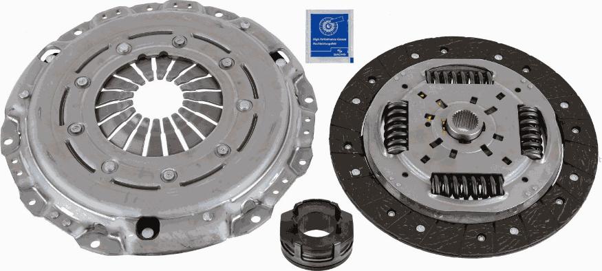 SACHS 3000 950 691 - Kit d'embrayage cwaw.fr