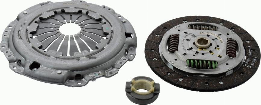 SACHS 3000 950 654 - Kit d'embrayage cwaw.fr