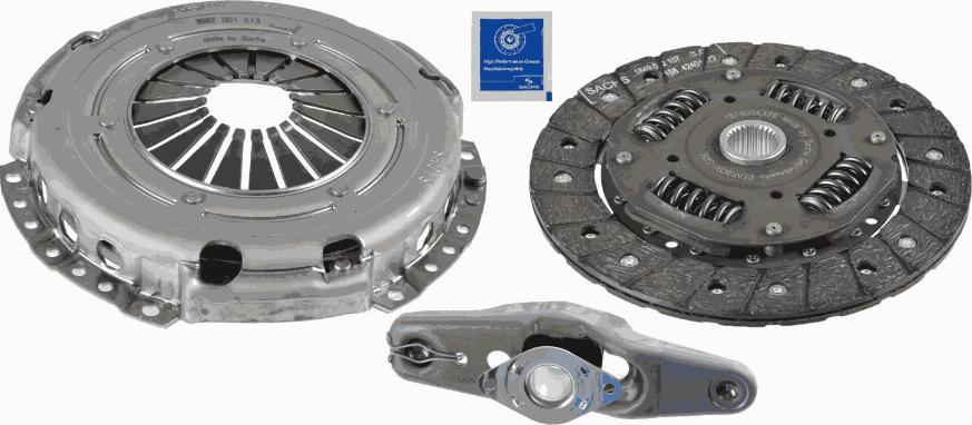 SACHS 3000 950 064 - Kit d'embrayage cwaw.fr