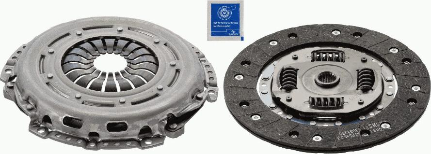 SACHS 3000 950 068 - Kit d'embrayage cwaw.fr