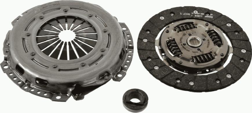 SACHS 3 000 950 005 - Kit d'embrayage cwaw.fr