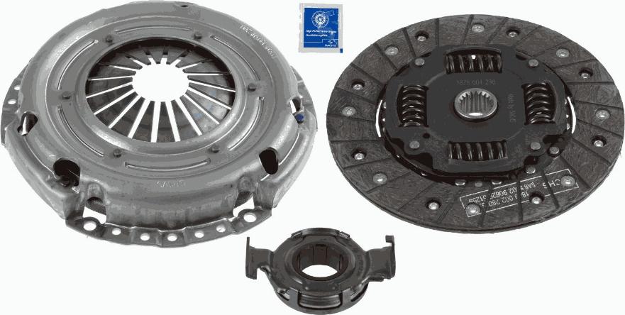 SACHS 3000 950 007 - Kit d'embrayage cwaw.fr