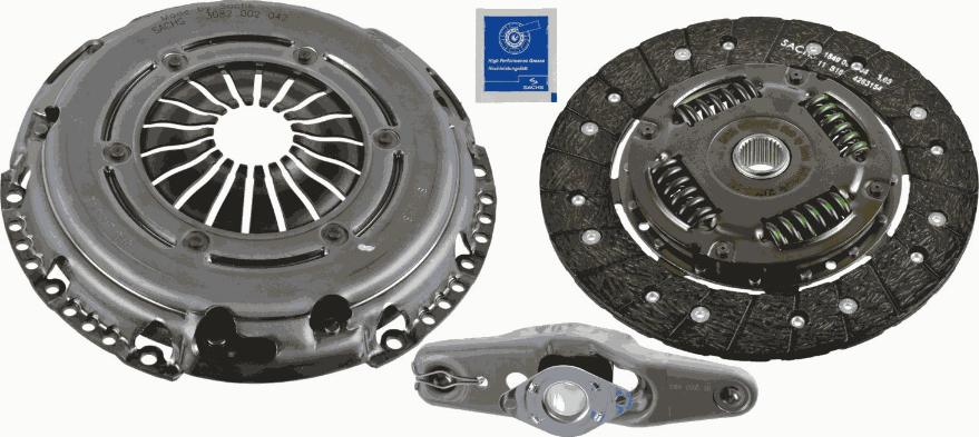 SACHS 3000 950 082 - Kit d'embrayage cwaw.fr