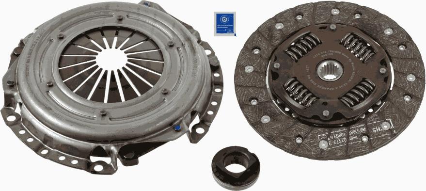 SACHS 3 000 950 028 - Kit d'embrayage cwaw.fr