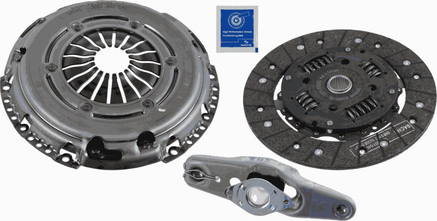 SACHS 3000 950 074 - Kit d'embrayage cwaw.fr