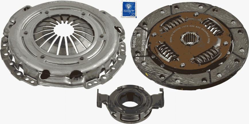 SACHS 3000 950 076 - Kit d'embrayage cwaw.fr