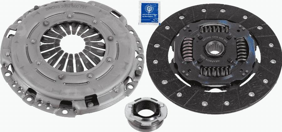 SACHS 3000 950 865 - Kit d'embrayage cwaw.fr